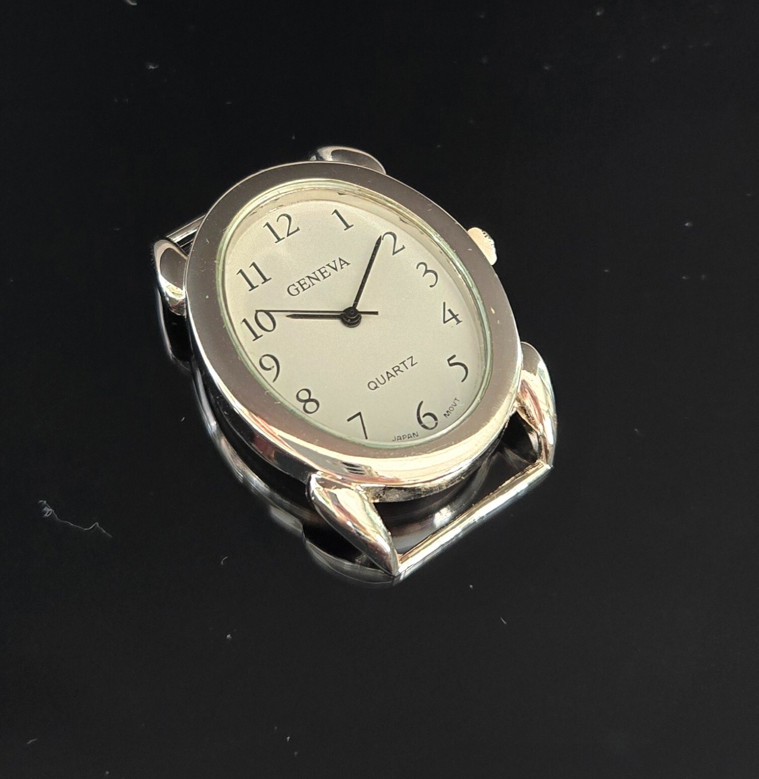 Watch Faces for Beading Ribbon Oval Rectangle Big Surface Battery 10 pcs