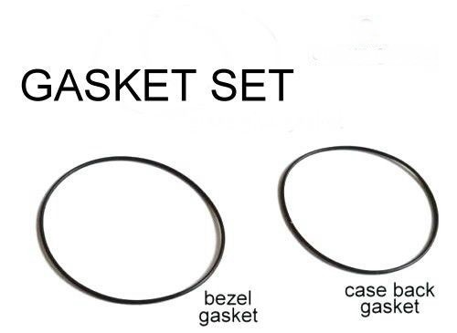 Bezel + Caseback Gasket Set For Seiko 4205-014k and 4205 2205-0760 Small Divers