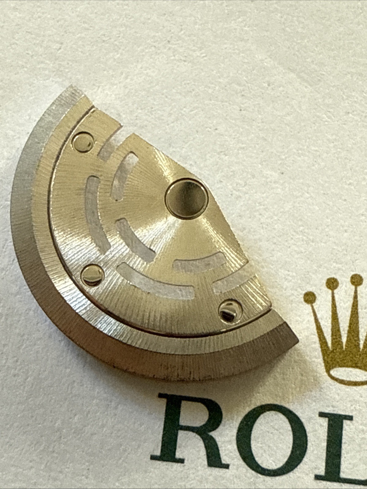 GENUINE Rolex 2130 2135 570 Oscillating weight (Rotor) Perfect Condition