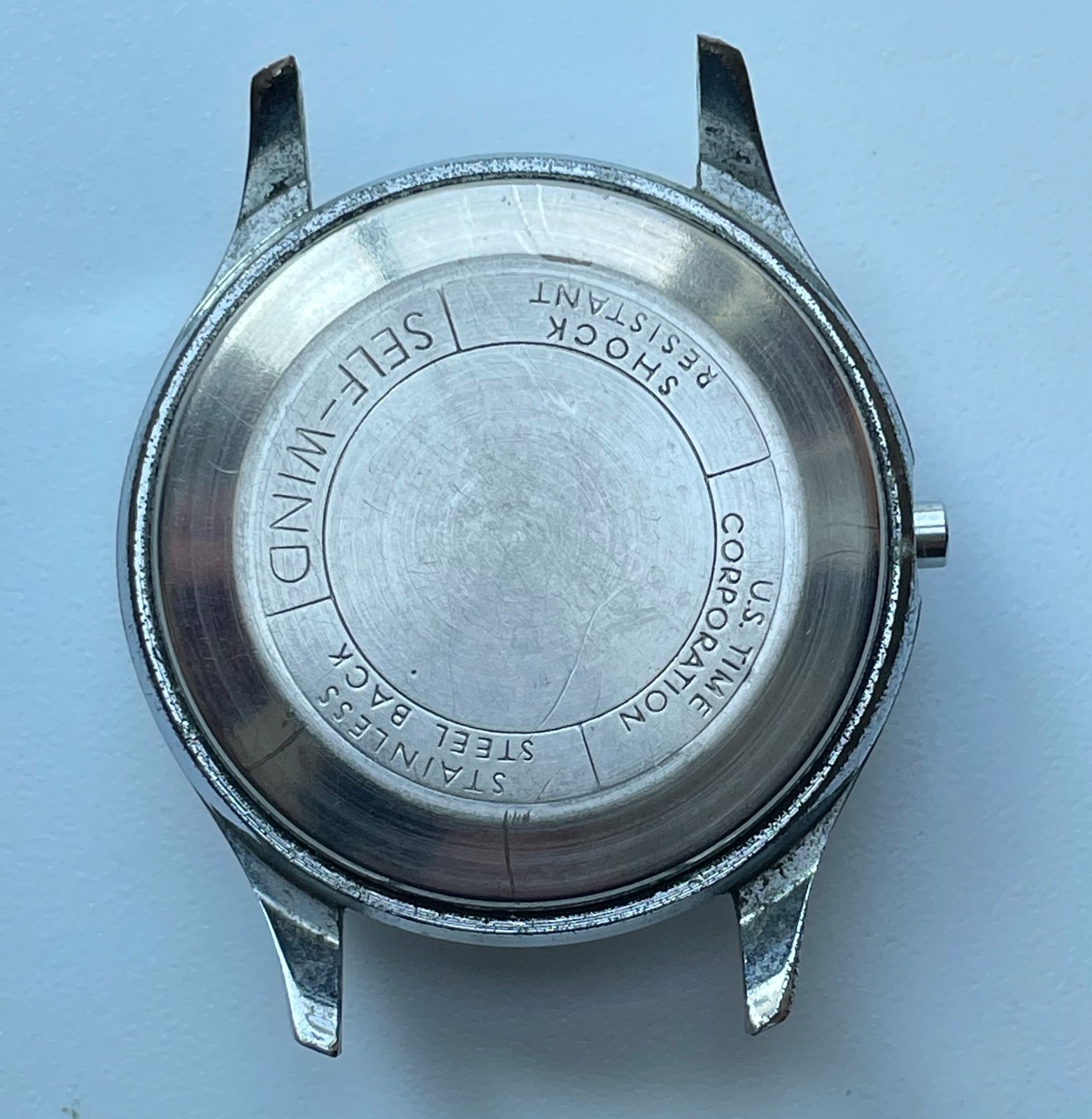Vintage Timex Us Time Corp Self Winding Men’s Watch Case Great Britain 11m57