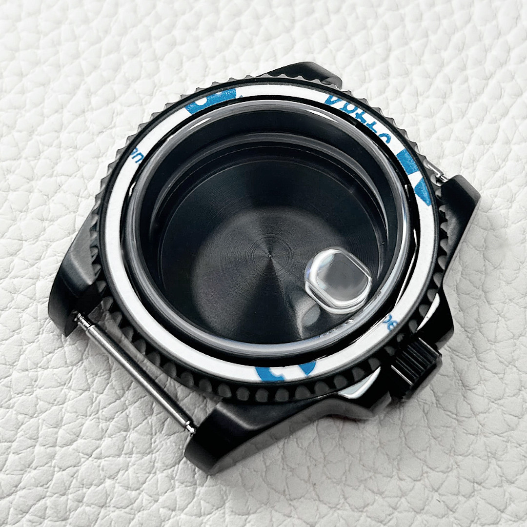 100M Waterproof 40mm Steel SUB Diver Watch Case for NH35 NH36 GMT Sapphire Glass