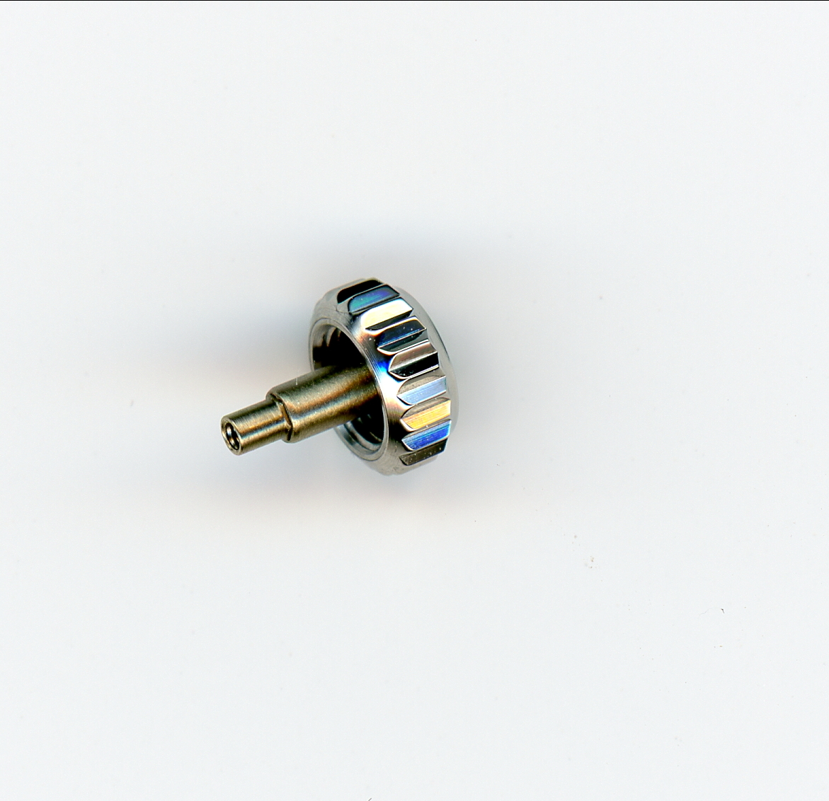 Crown for Tudor Prince 76214 S/S 6.0 mm screw down w/tube New