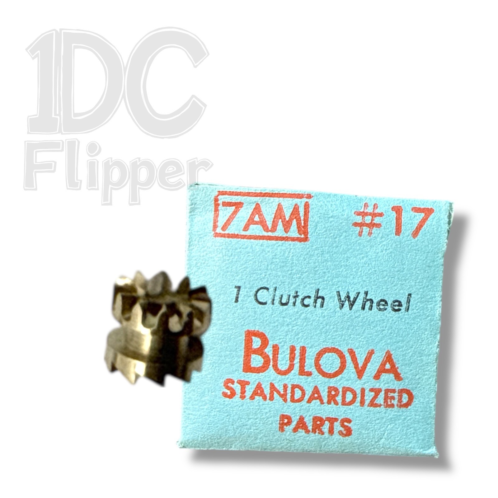 Bulova 7AM CLUTCH WHEEL #17 407/586 AS 1001 Fits Multiple, Read List!