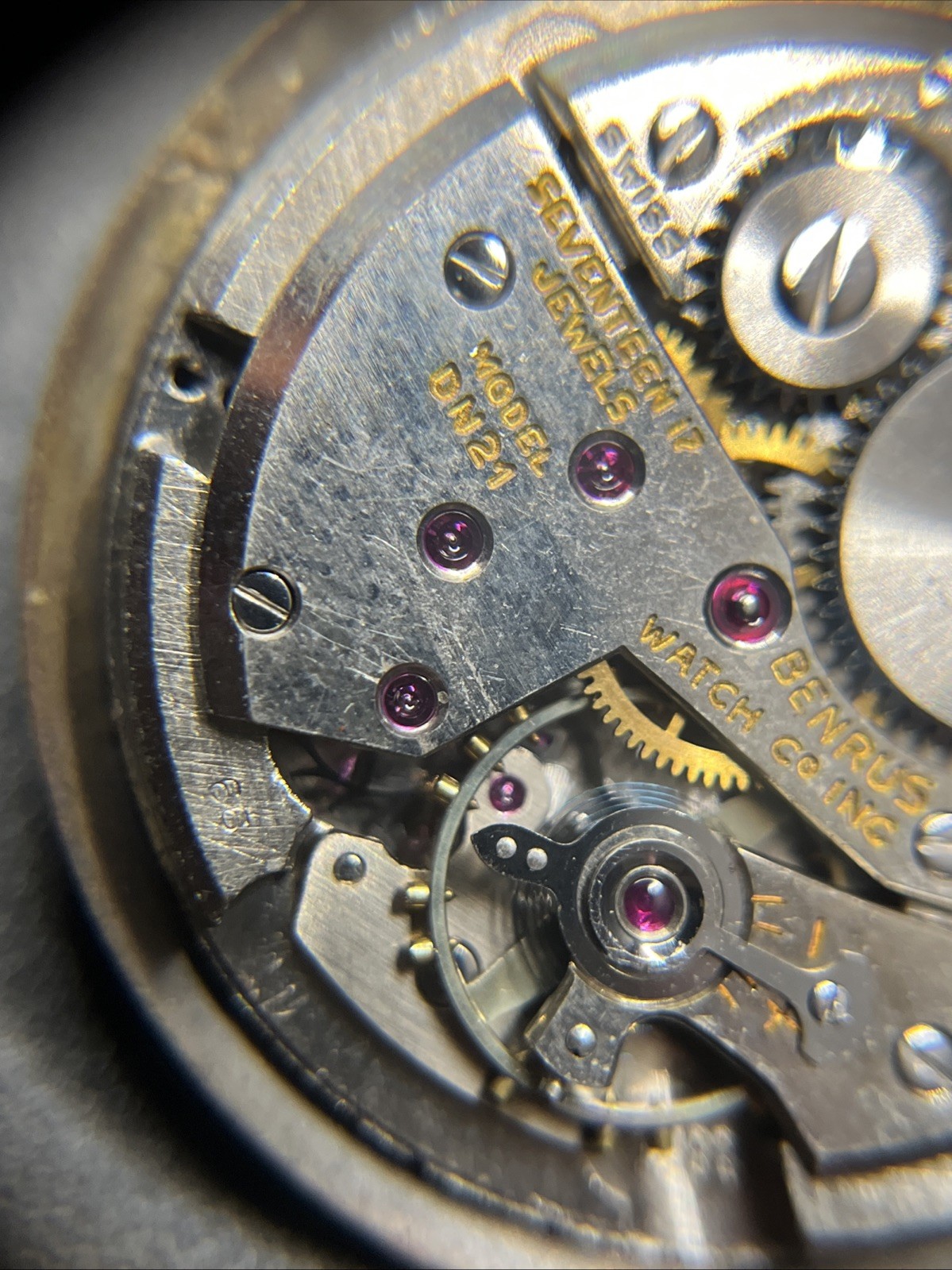Benrus Cal. DN21 Movement (017)
