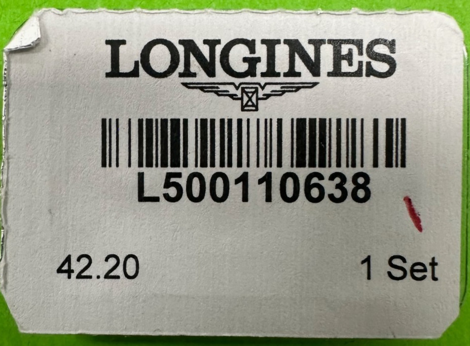 Longines L4.209.4.81.6 La Grande Original Rhodium Plated Set Of Watch Hands New
