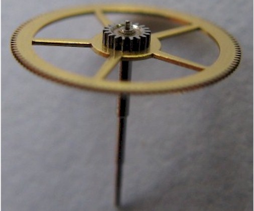 Rolex Watch Movement 3135 second wheel 360