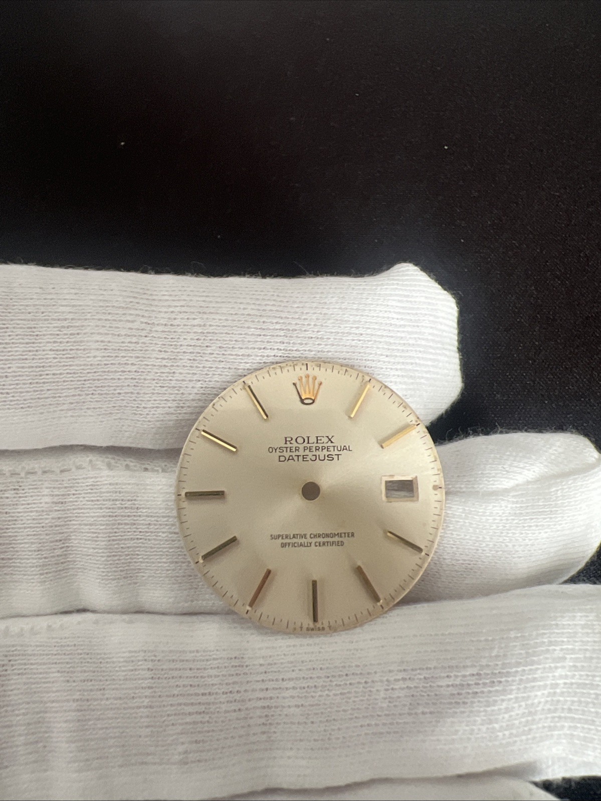 Rolex Oyster Perpetual Datejust 36mm Dial Champagne Gold