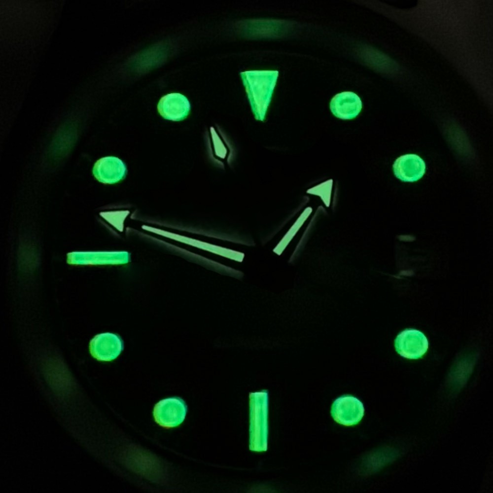 New 29mm Lume Sunburst Black Blue Green Red Watch Dial Hand Set Fit Miyota 8215