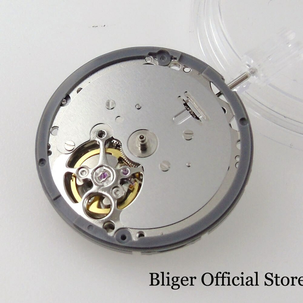 BLIGER 24 jewels Japan NH38A Mechanical Watch Movement Accessories 21600 BPH
