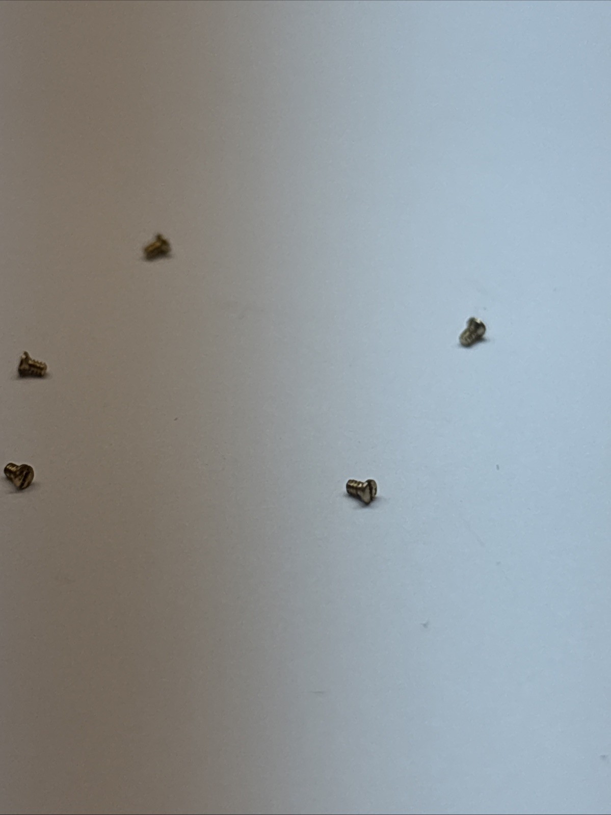 Cartier 18kt Screws For Watch As Is