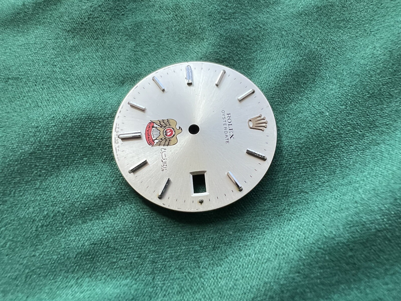 Authentic Rolex Oysterdate 6694 UAE Ministry of Defense Logo Dial – OC#491