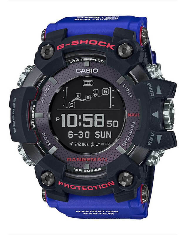 Casio G-Shock Rangeman GPR-B1000TLC GPRB1000TLC black resin watch bezel 10568270