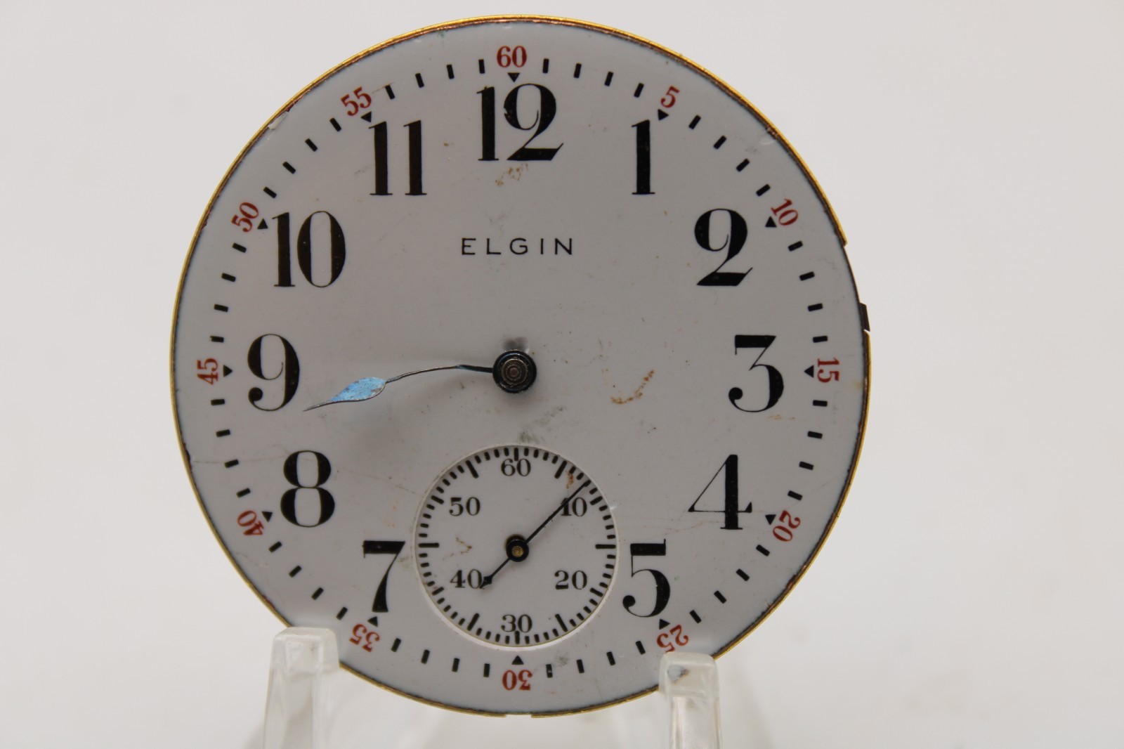 1915 ELGIN POCKET WATCH MOVEMENT 18573810 GRADE: 293 16s 7j (EF)