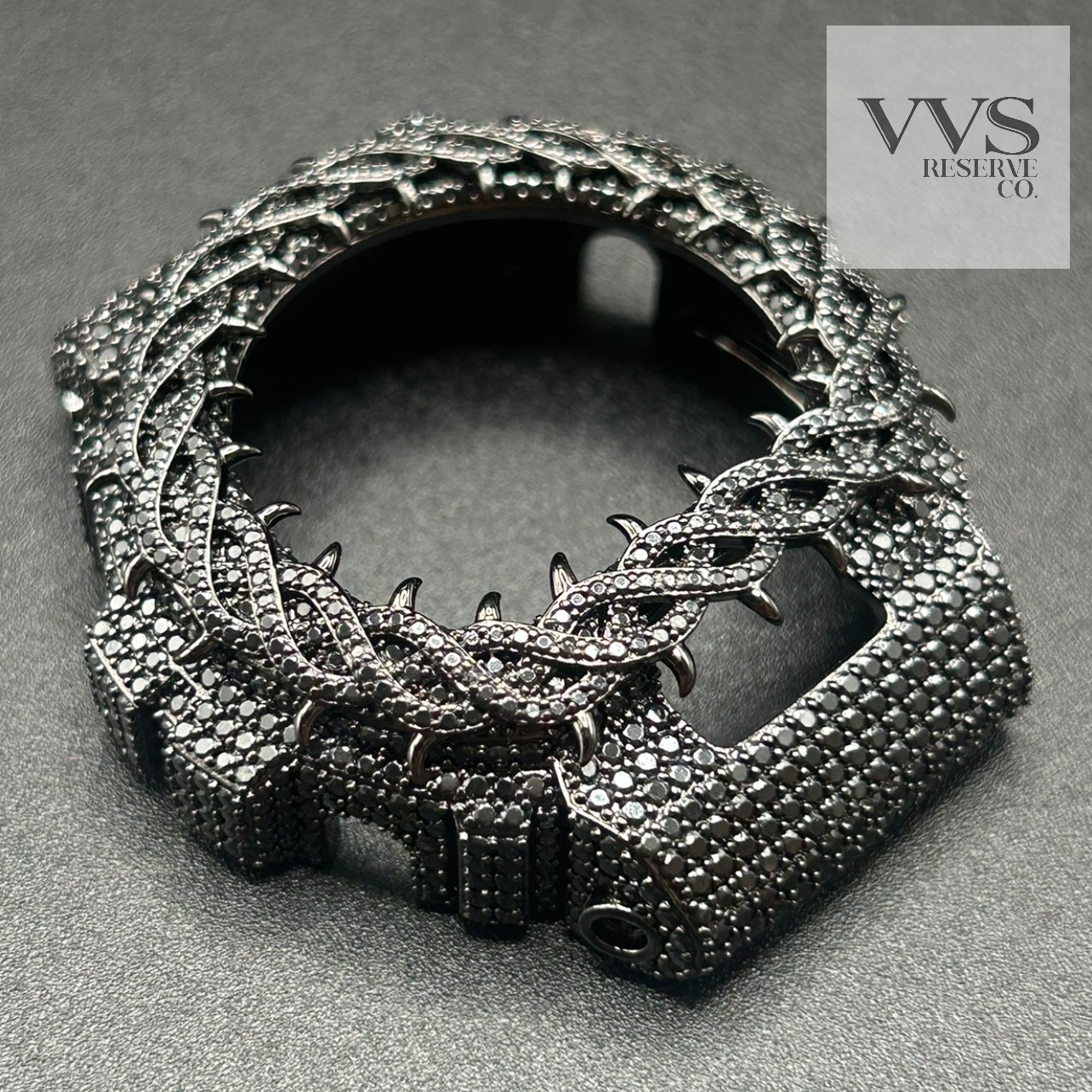 5A CUBIC ZIRCONIA Iced BEZEL Kit For DW6900 Watch – BEZEL ONLY