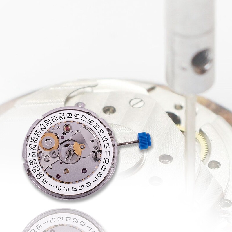 FOR ETA 2824-2 SELLITA SW200 White 3H Mechanical Watch Clock Movement J6E1 NEW