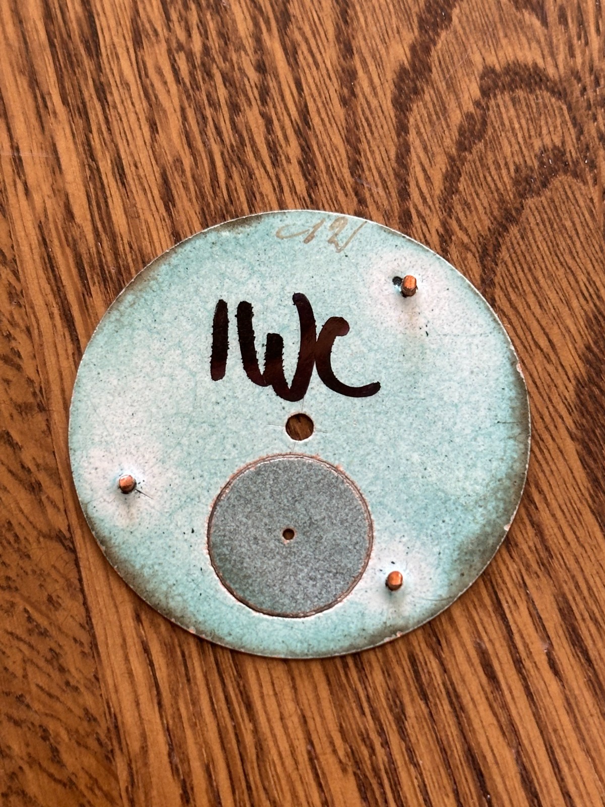 IWC INTERNATIONAL WATCH CO SCHAFFHAUSEN POCKET WATCH ENAMEL DIAL (E1)