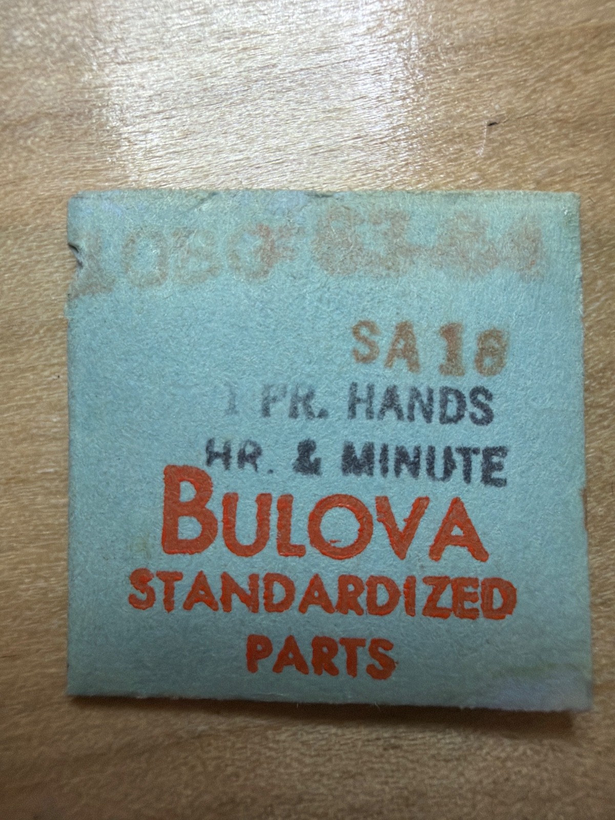 Bulova – NOS – 63-64 Pair of Watch Hands – Various Calibers & Finishes