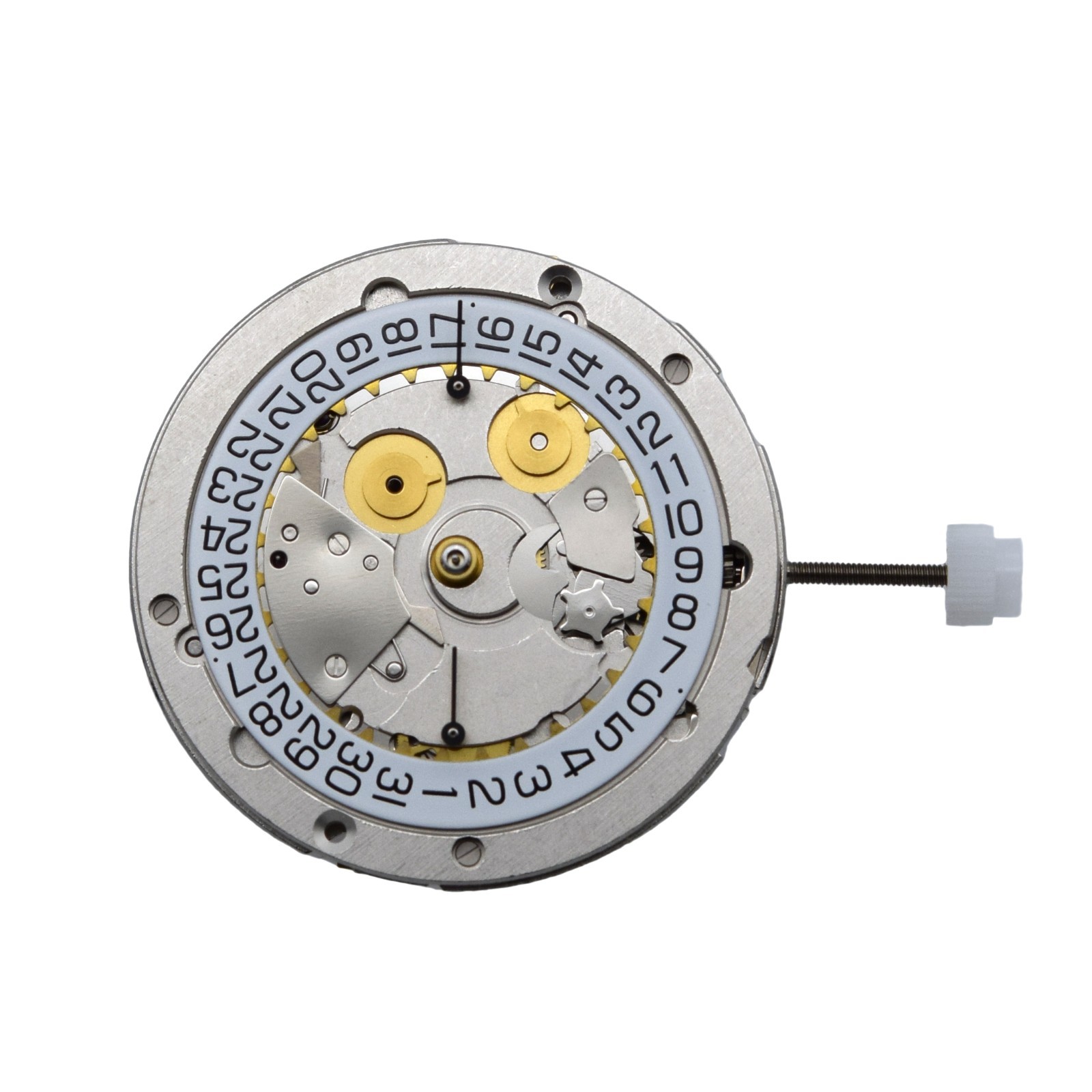 ETA Valjoux 7750 Automatic Watch Movement 25 Jewels Day Date Chronograph