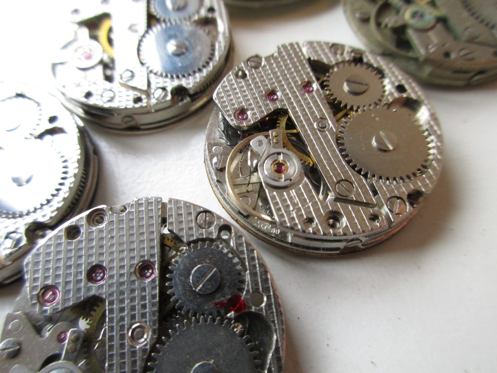 FE France Ebauche cal. 233-60 watch movements – 6 pcs for parts