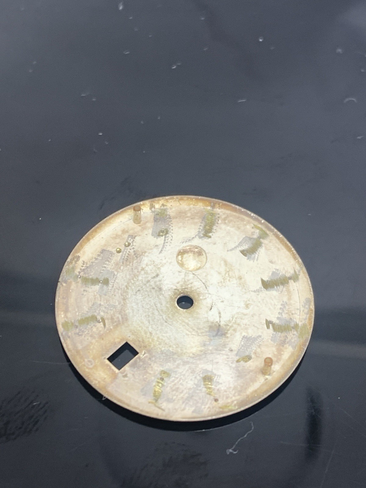 Rolex Datejust Replacement Champagne Dial Stick Hour Marks 1601 36mm Steel