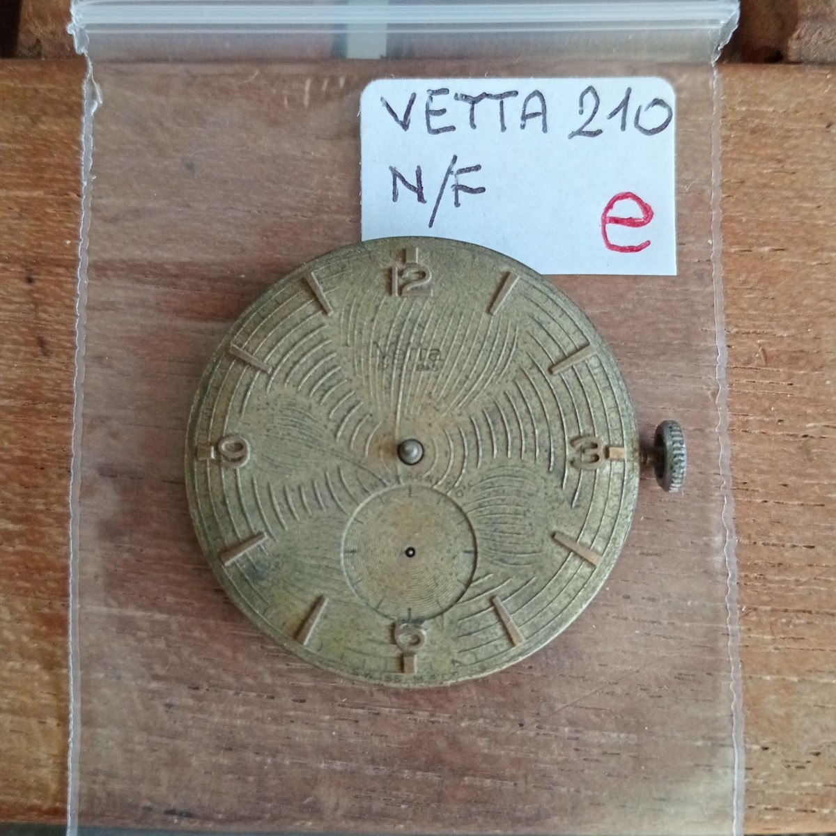 Vintage Top 210 Watch Movement Parts For Spare Part / No Work Overhaul.
