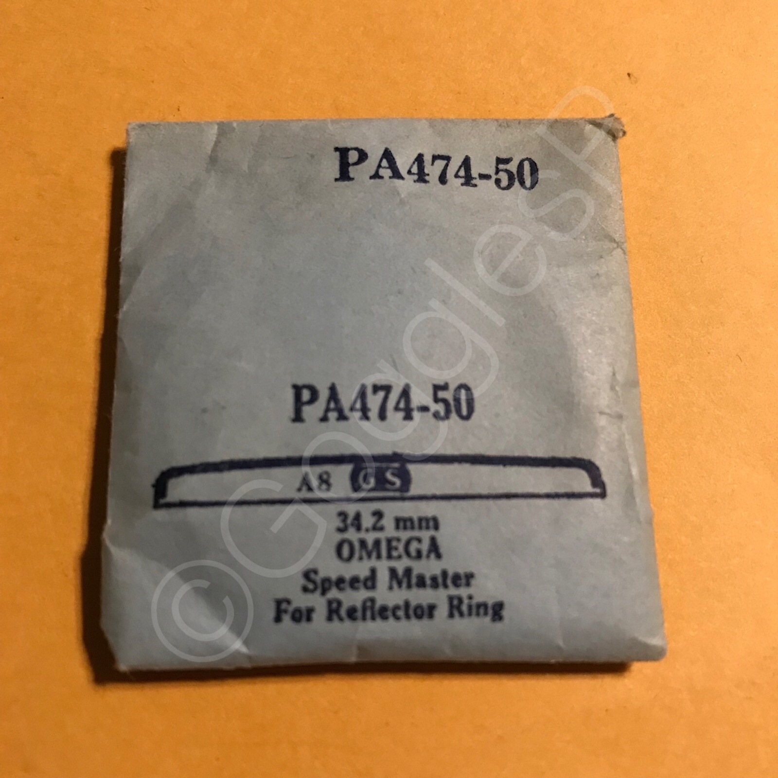 GS Round Replacement Crystals (PA Series) for Omega Watches – NOS