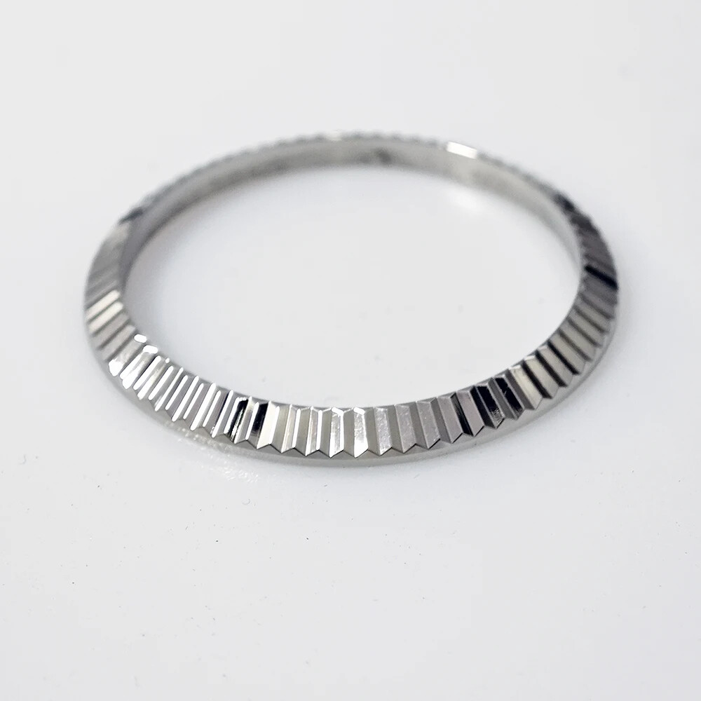 For Rolex Datejust 36mm 16013 16018 16233 16234 16203 Steel Silver Bezel 30.4mm