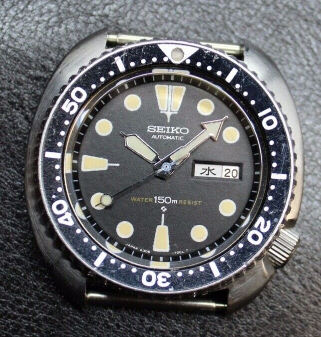 Sapphire Clear AR 320w34ga Seiko diver 6309-7040 6309-7049 6306-7000 6306-7001