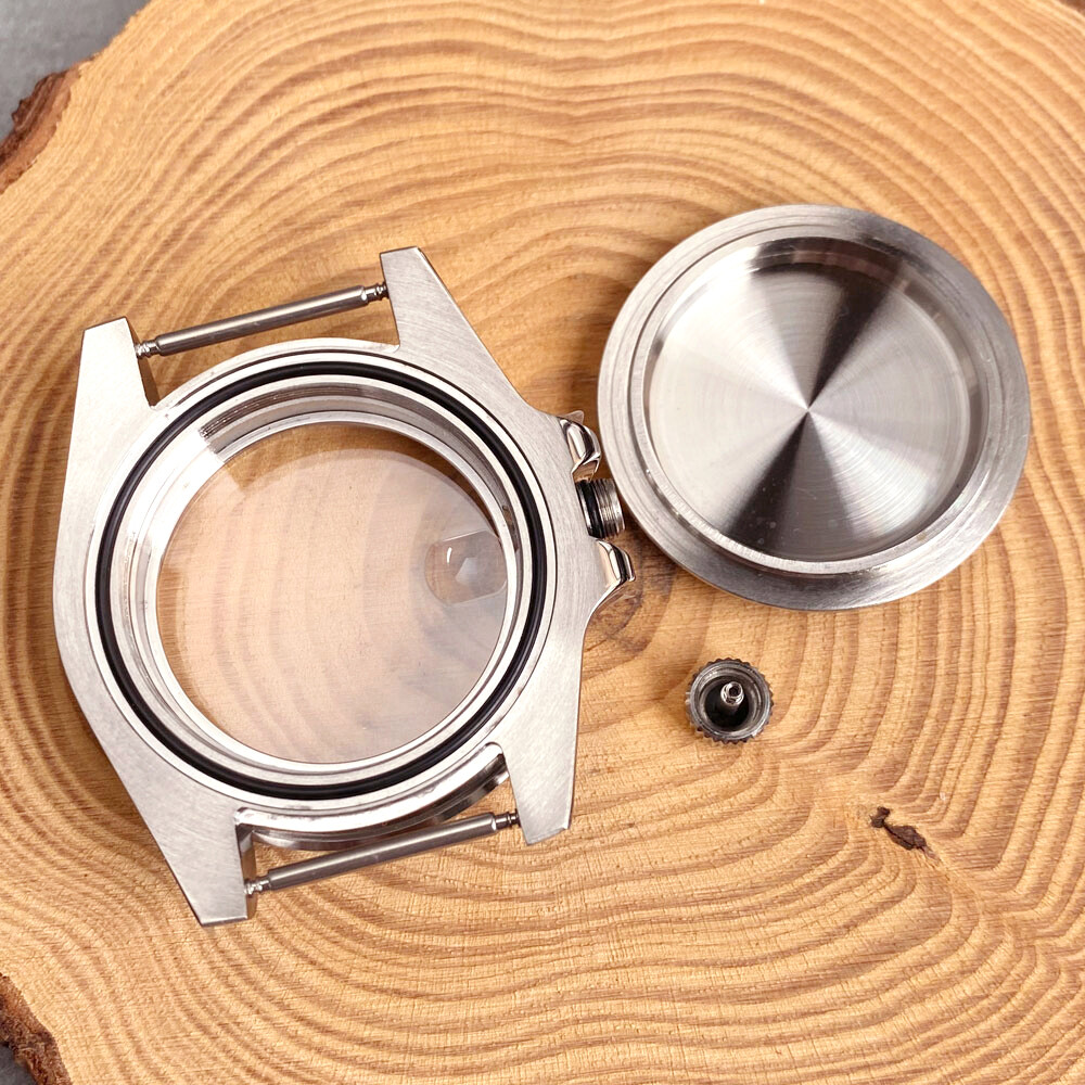 40mm Diver Style Watch Case Cyclops Magnifier Sapphire 20BAR Fit for NH35 PT5000