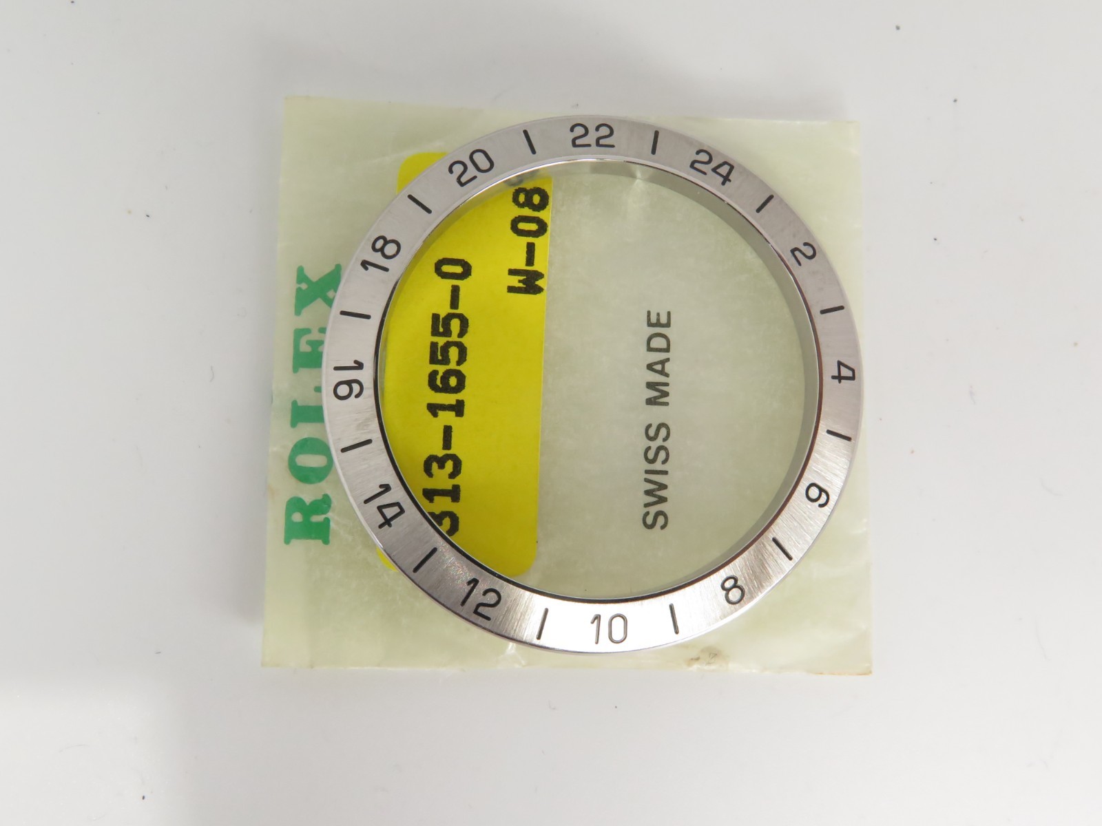 Vintage New Old Stock Rolex Oyster Perpetual Date Explorer II 1655 Steel Bezel
