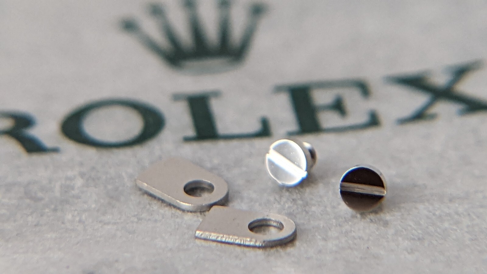 Rolex Genuine Cal 3155 127 166 Bridle And Case Clamp 2 Pieces Each New Old Stock