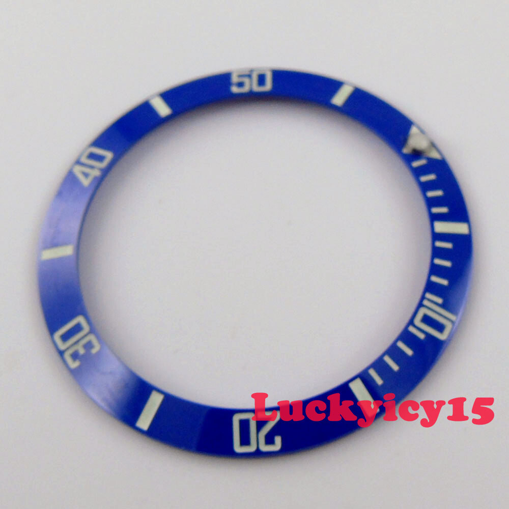 38mm super luminous ceramic bezel insert fit for 40mm PARNIS men’s watch case
