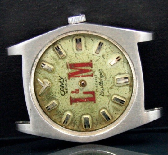 Camy Geneva Winding L&M Logo Dial Vintage Watch FOR SPARES