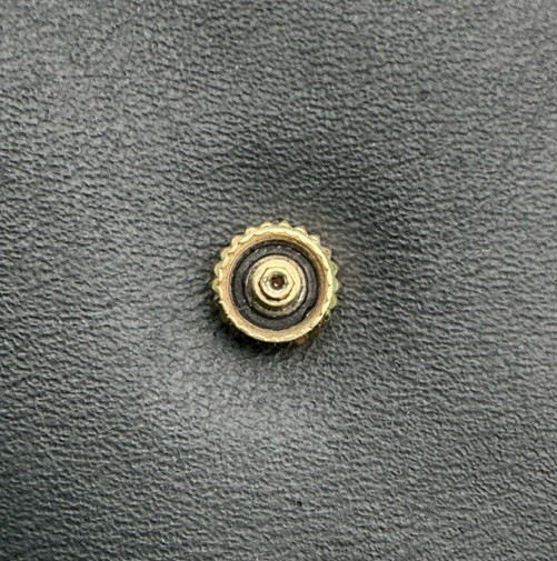 Genuine Rolex 24-600-8 18k Yellow Gold 6mm Winding Crown Refurbished (J14)