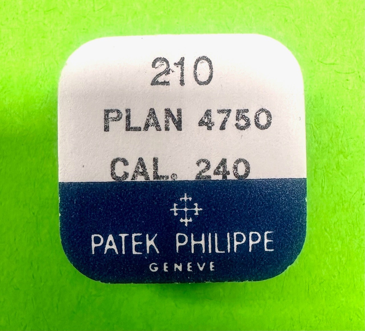 PATEK PHILIPPE 240 PART 210 THIRD WHEEL WATCH PART GENUINE NEW