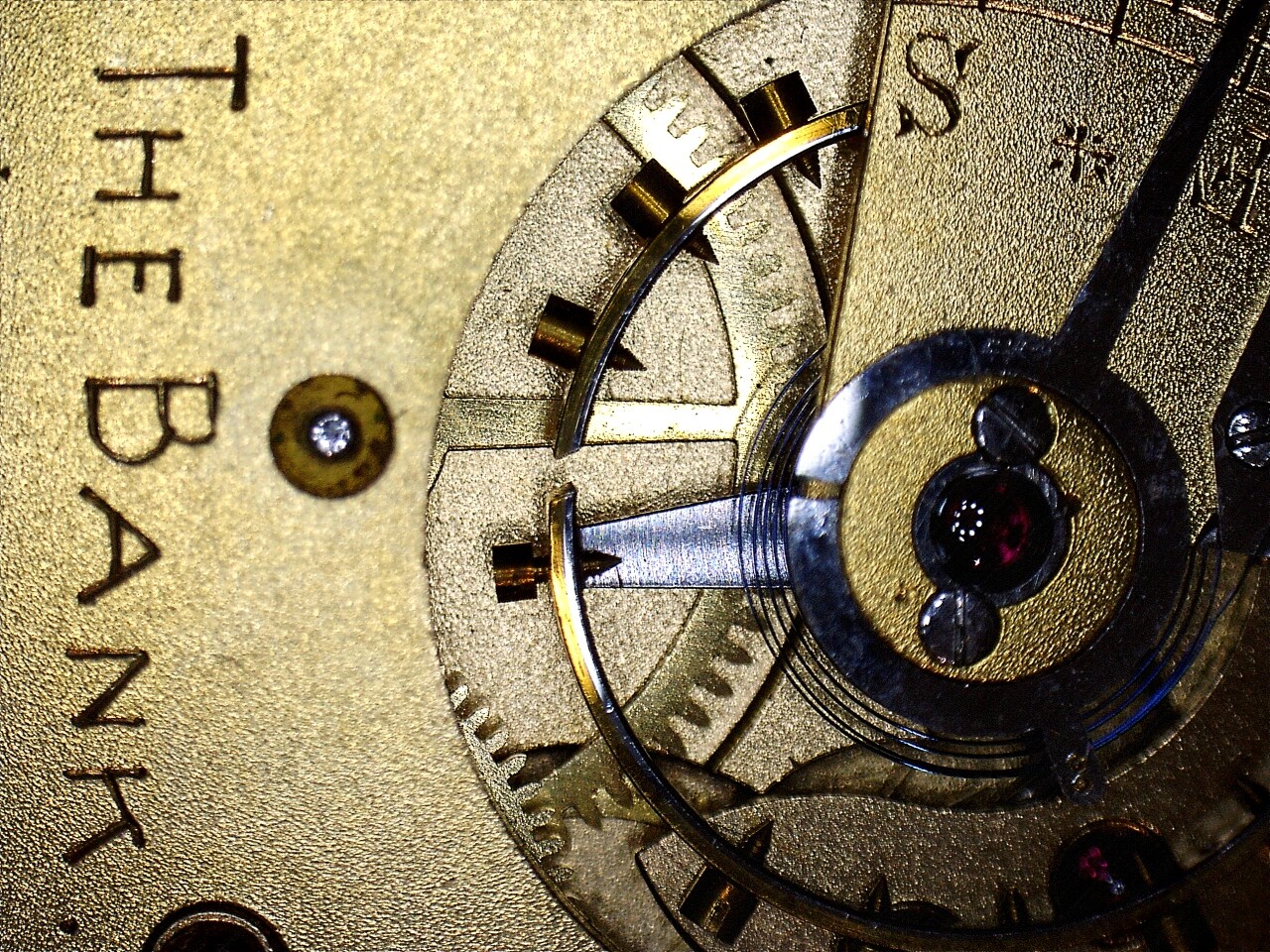 J.W.BENSON THE BANK Pocket Watch Movement Parts – Choose From Spares List.