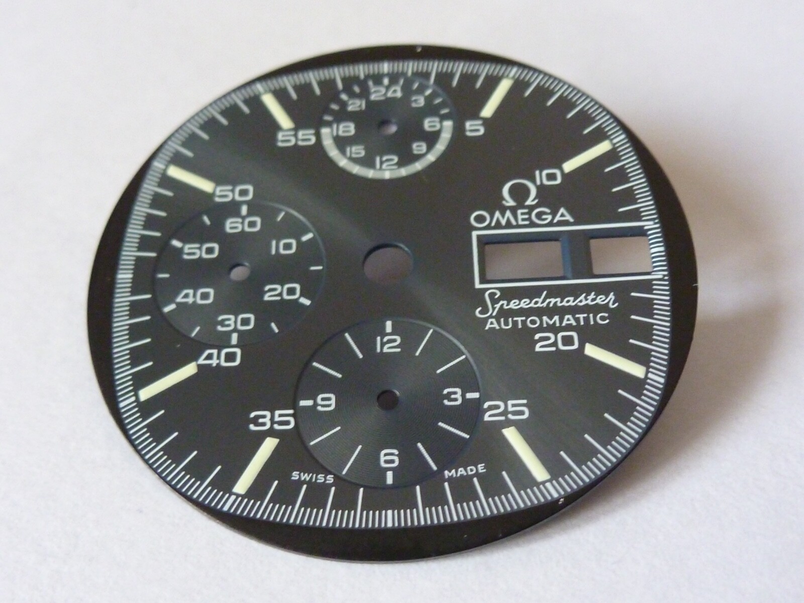 Omega Speedmaster 1045 dial Black 176.014 TV Automatic Chronograph service dial