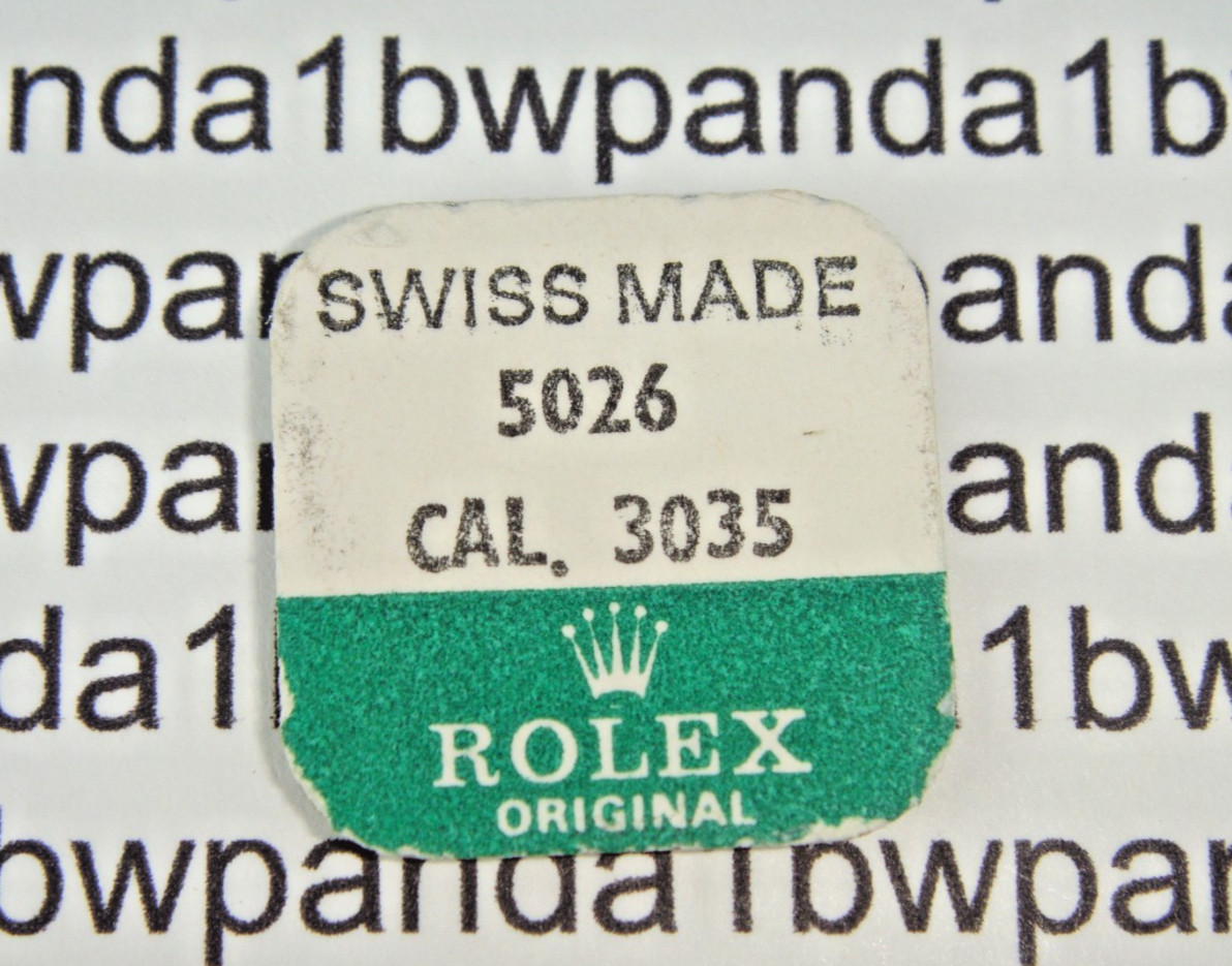 OEM Rolex 3035-5026 WINDING PINION Calibers 3000=3030=3055=3075=3085==NOS Sealed