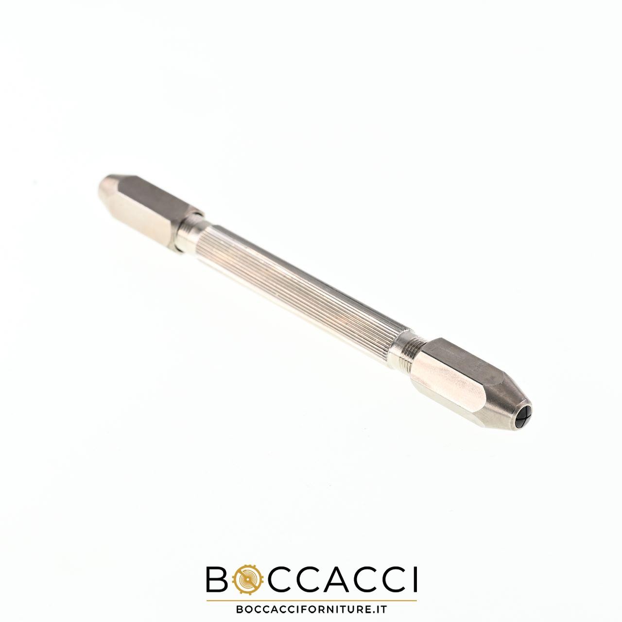 BERGEON Ref. 5860 Nickel Coated Brass Handle Double Spindle (0.0 …