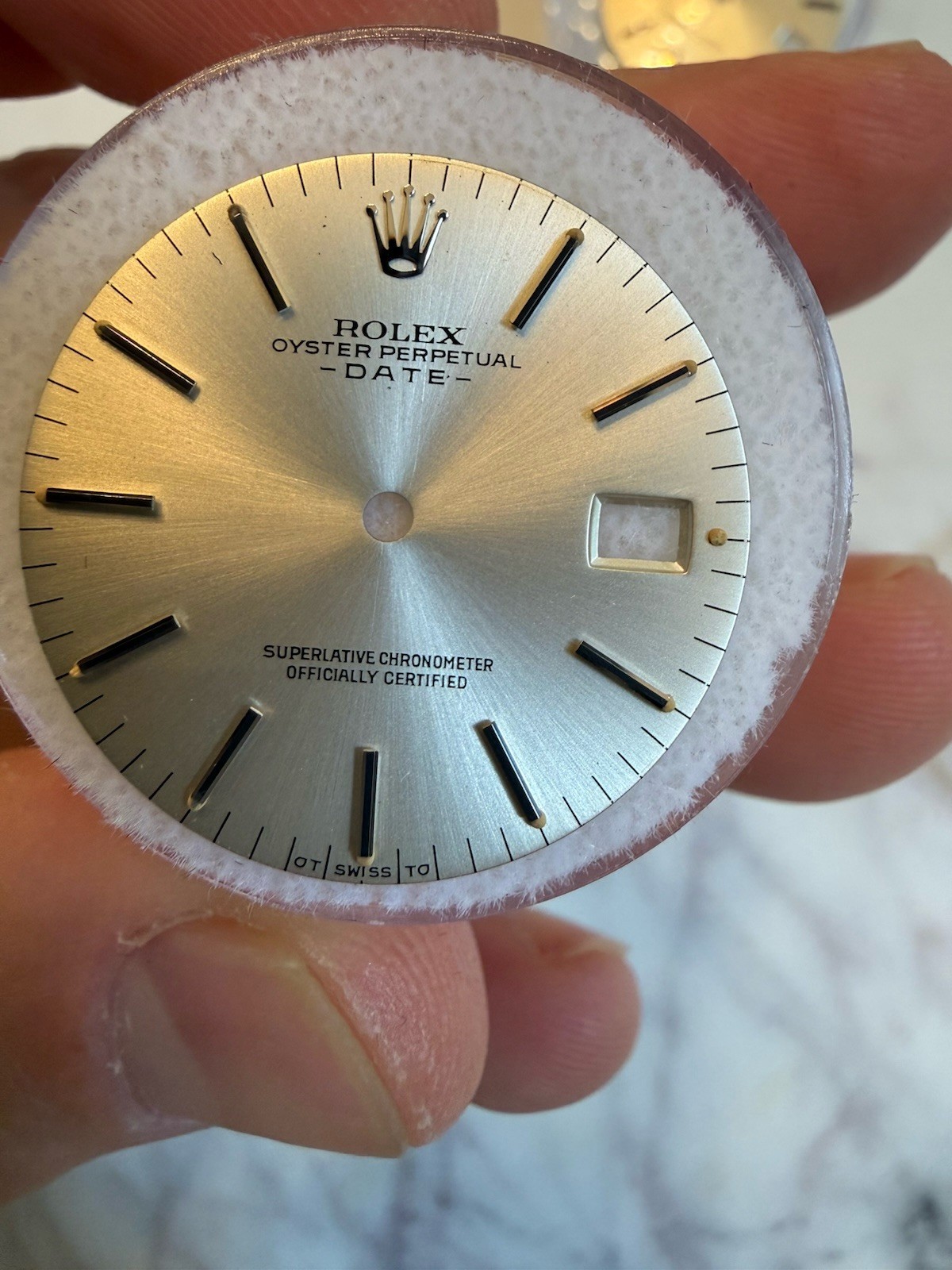Rolex 1500 1501 34mm Oyster Perpetual Date Watch Dial 1570 Movement Sigma