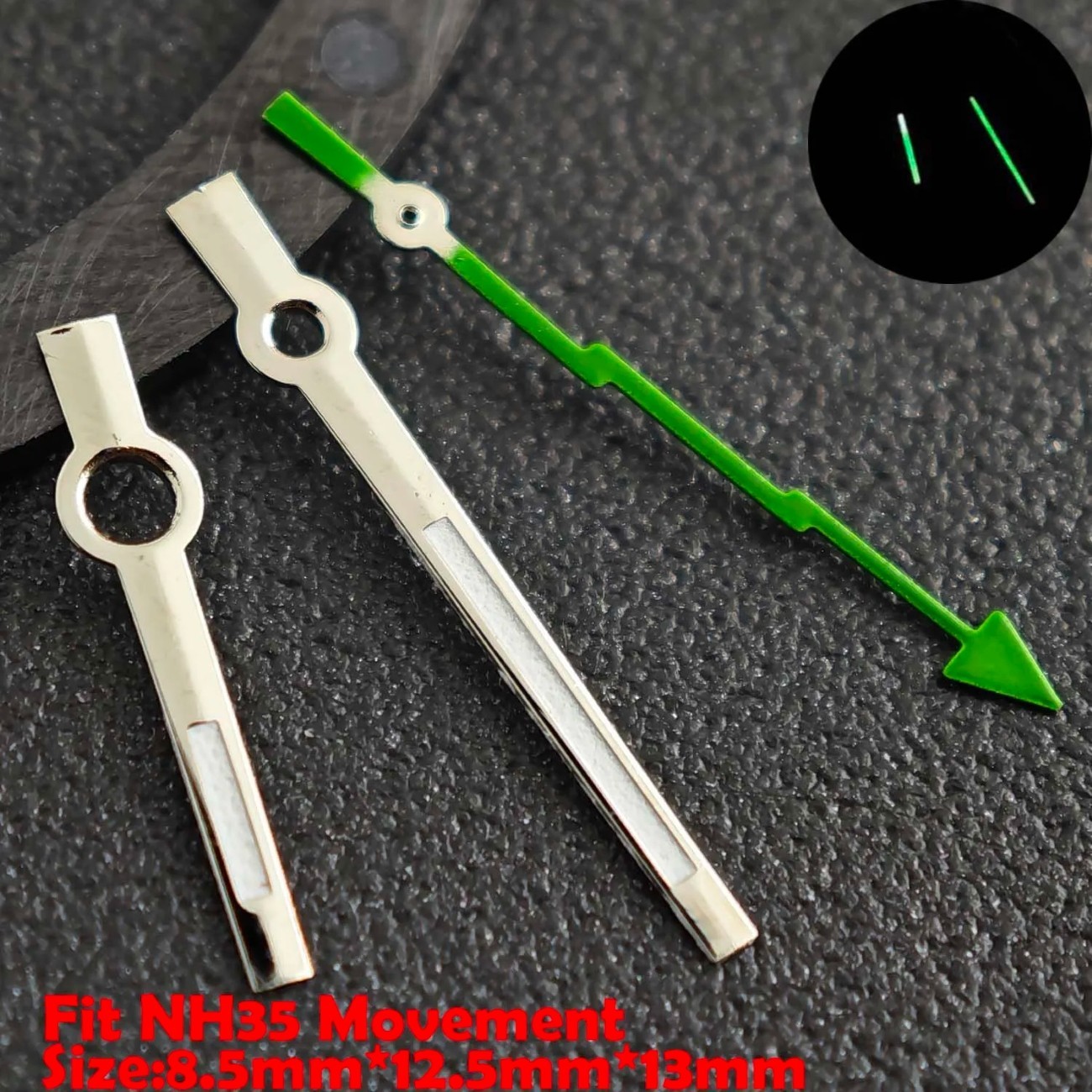 28.5mm Watch Dial Hands For NH35 NH36 M8215/E2824 Movement Watch Repair Parts
