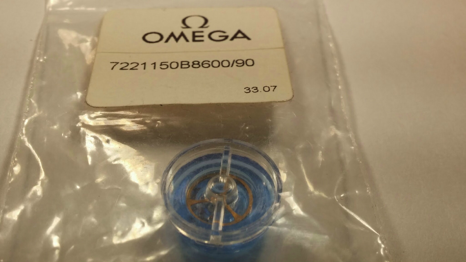 Omega 1150B 1327 balance complete – watch part