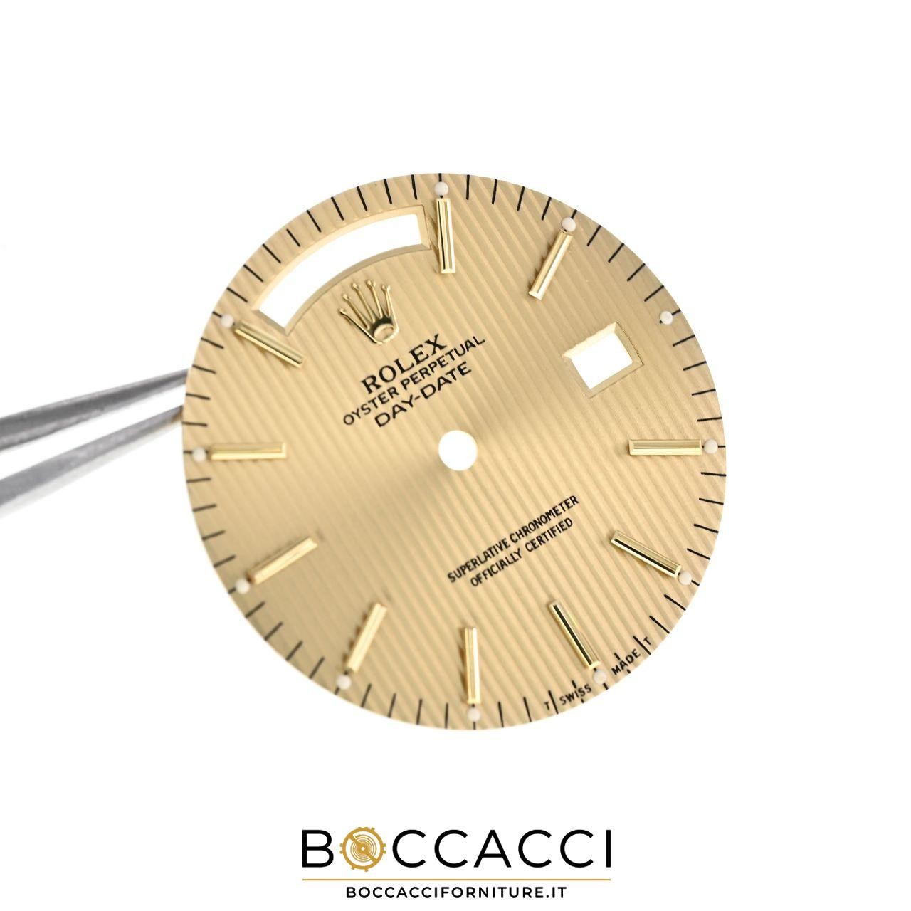 ROLEX Champagne Tapestries Dial for Day-Date ref. 18038 18238 Calib: 305…