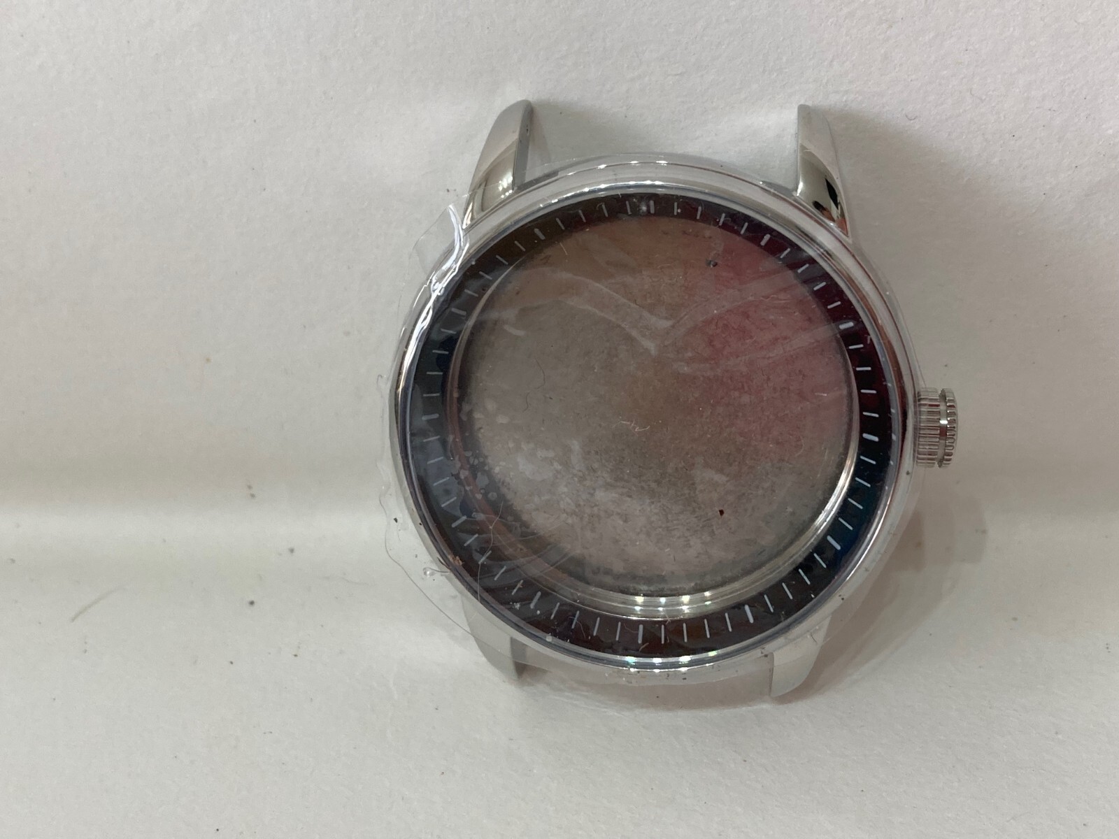 SPARE PARTS ACCESSORY STEEL CASE PHILIP WATCH CARIBE NEW.6