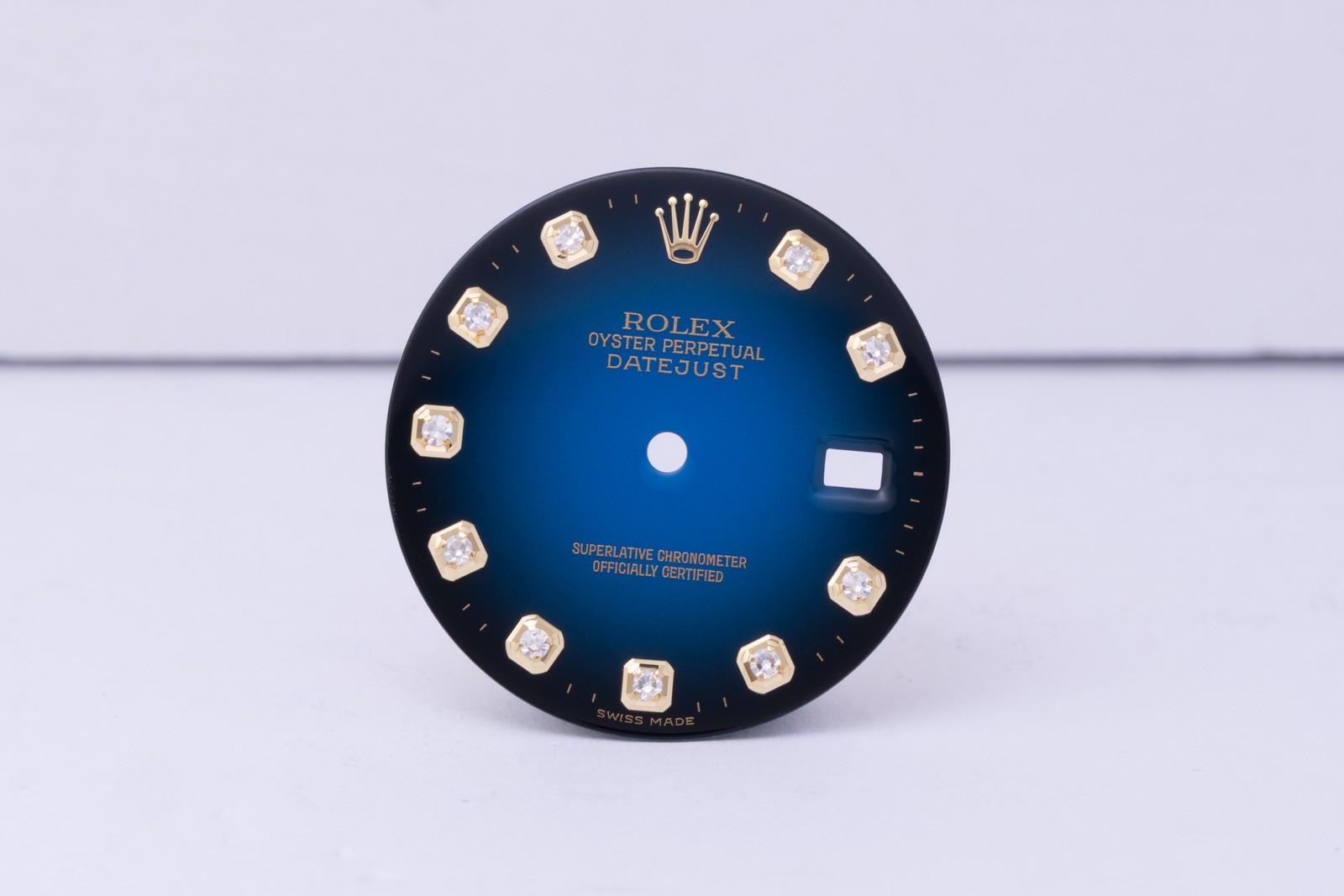 Rolex Mens Datejust Blue Viggnett Diamond Dial for 116233 – 116238 FCD30571