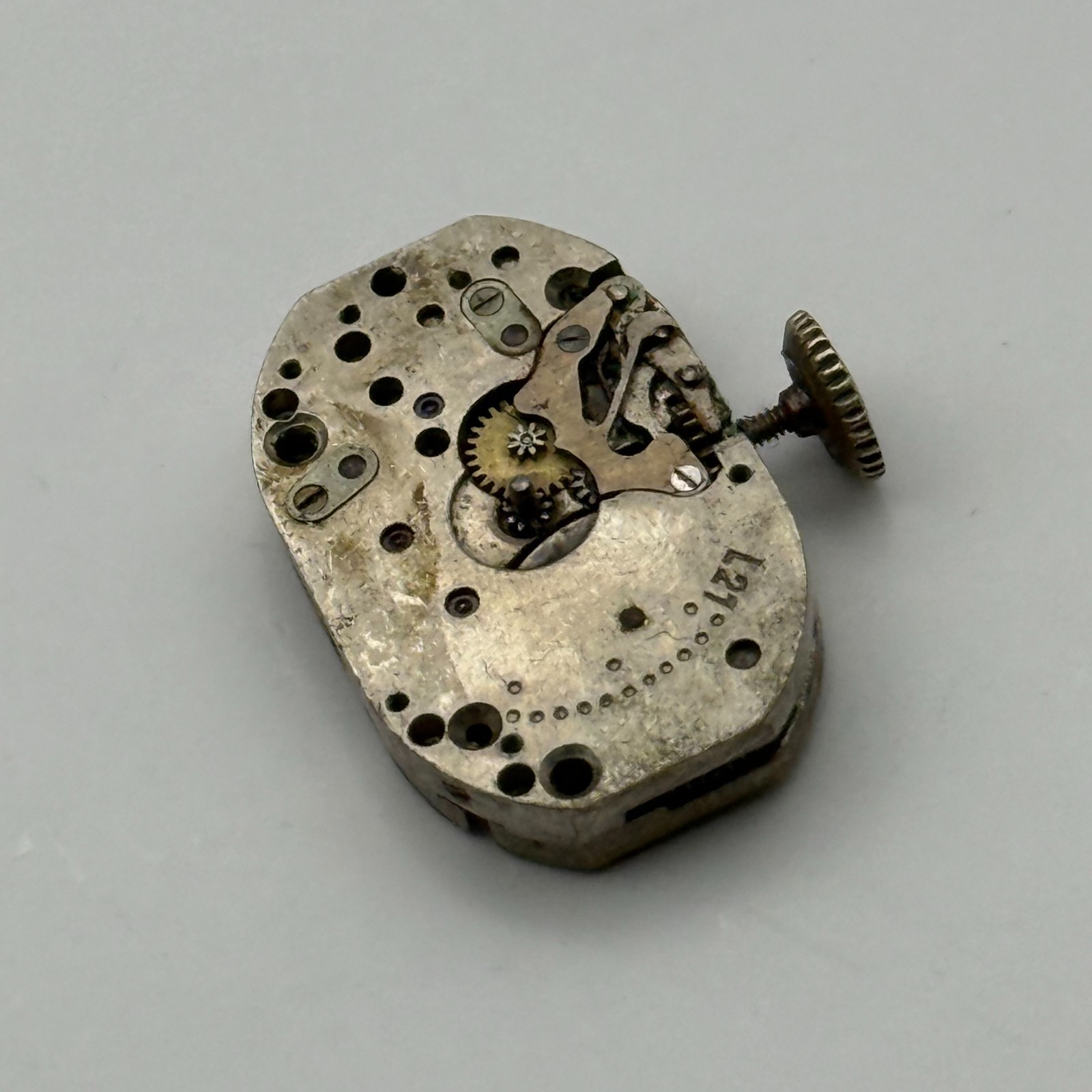 Lunesa 21 Watch Movement 17 Jewels Swiss Calibre L21 Parts Repair 12.8mm