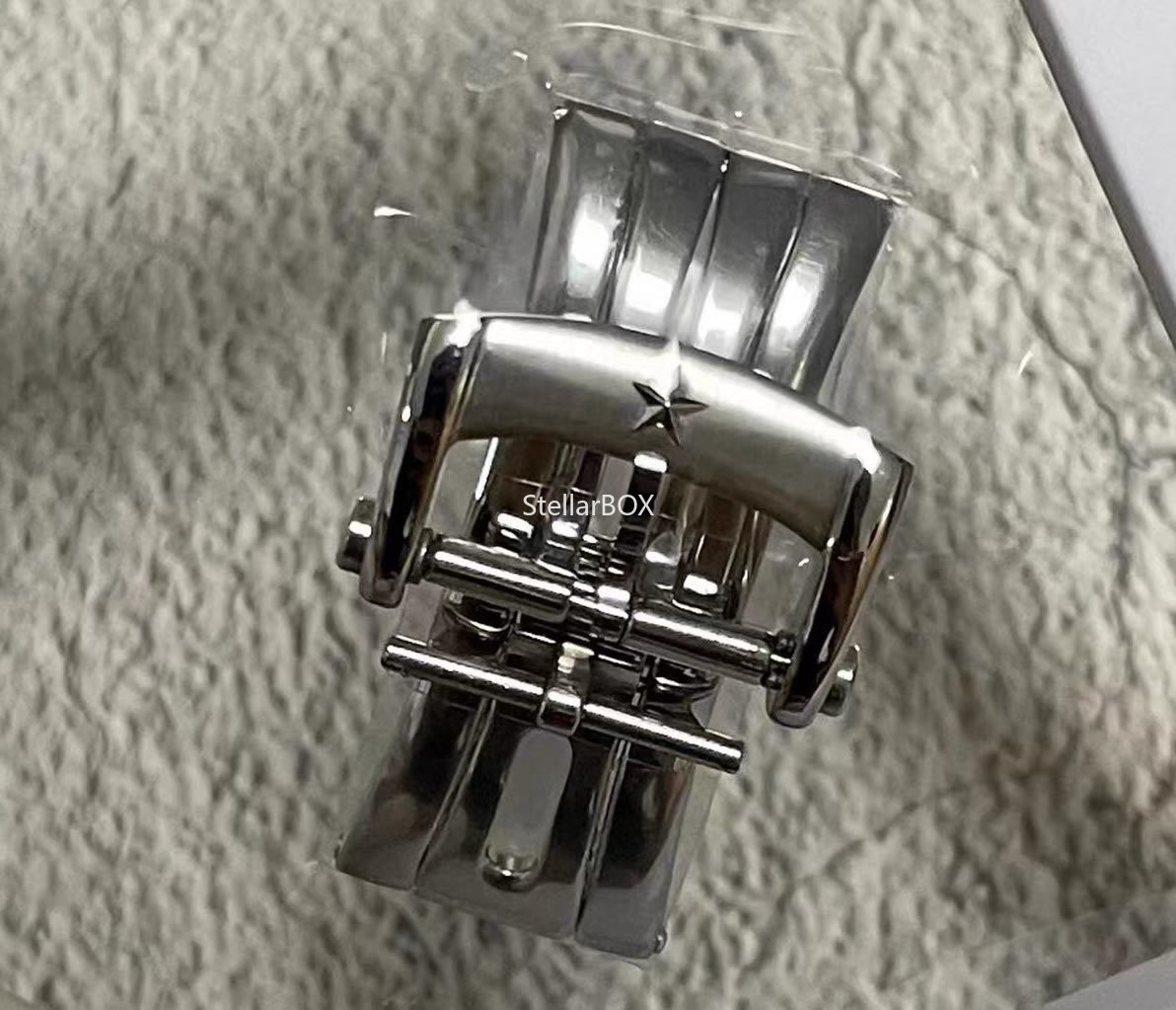 18MM Zenith deployment clasp steel polished Folding Clasp