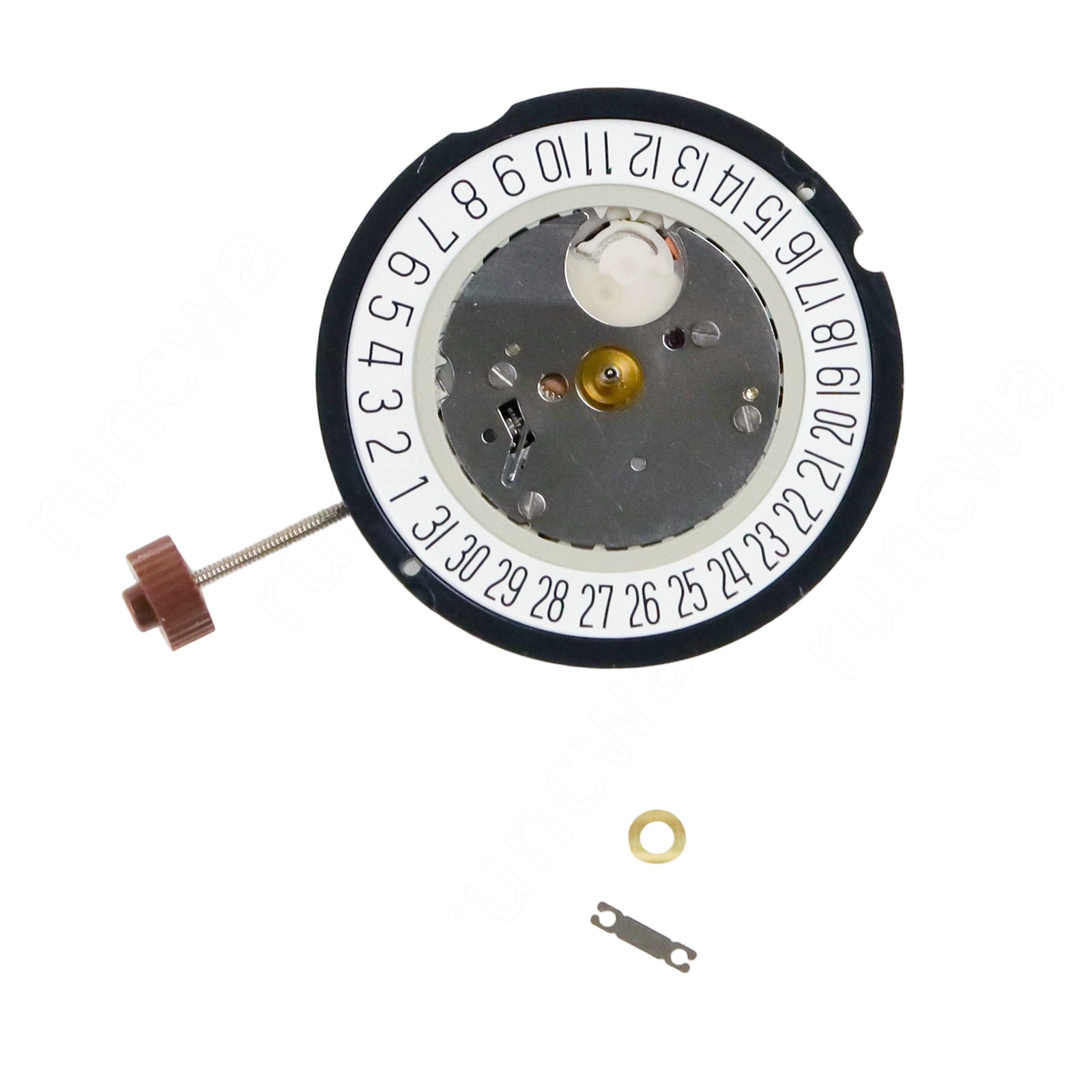 Replacement for Ronda Watch Movement 515 HCP2 3 Hands Date at 3 Swiss Made