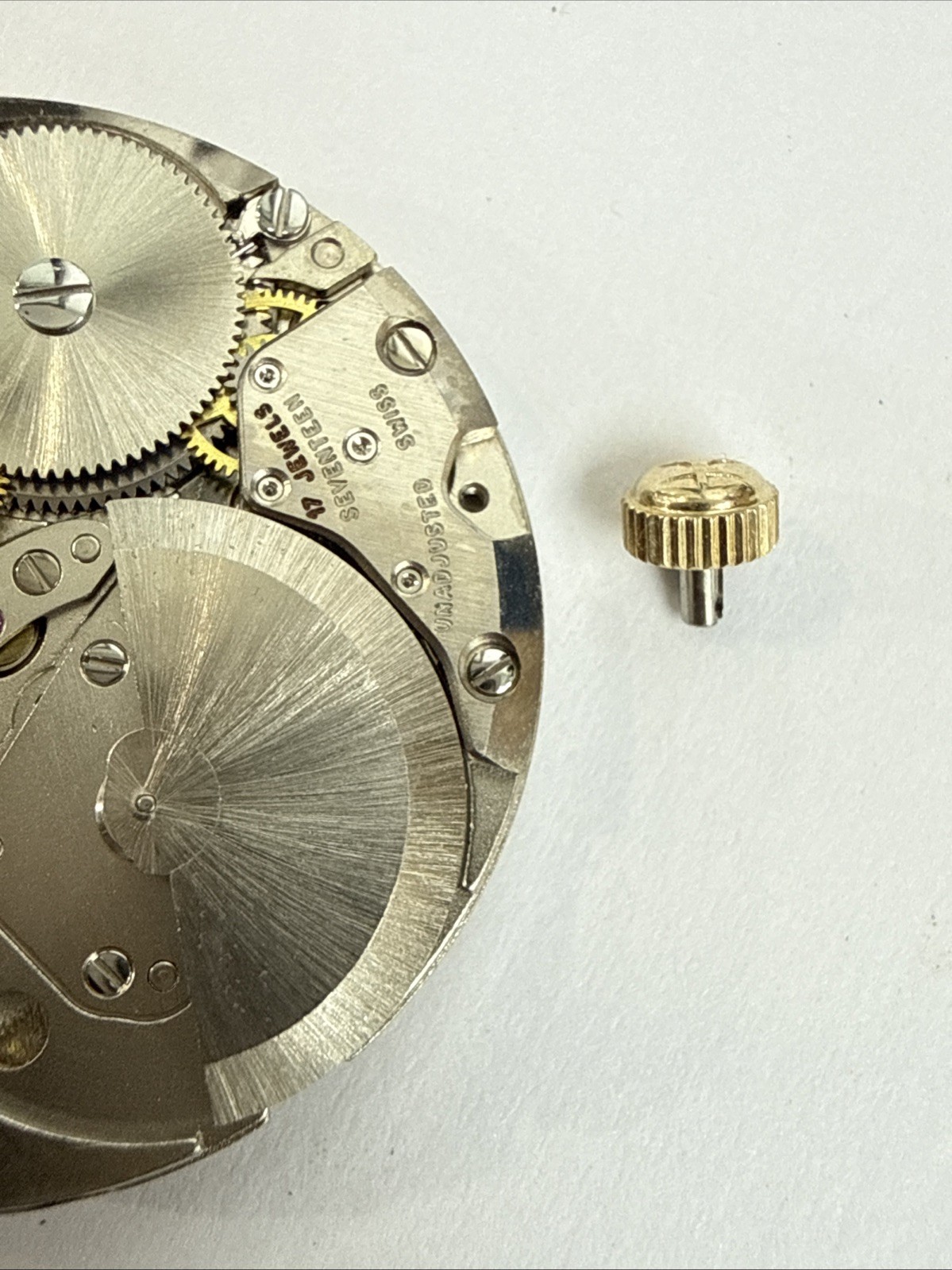 Hamilton Thin O Matic Complete Movement Dial Hands And Crown Working Perfect