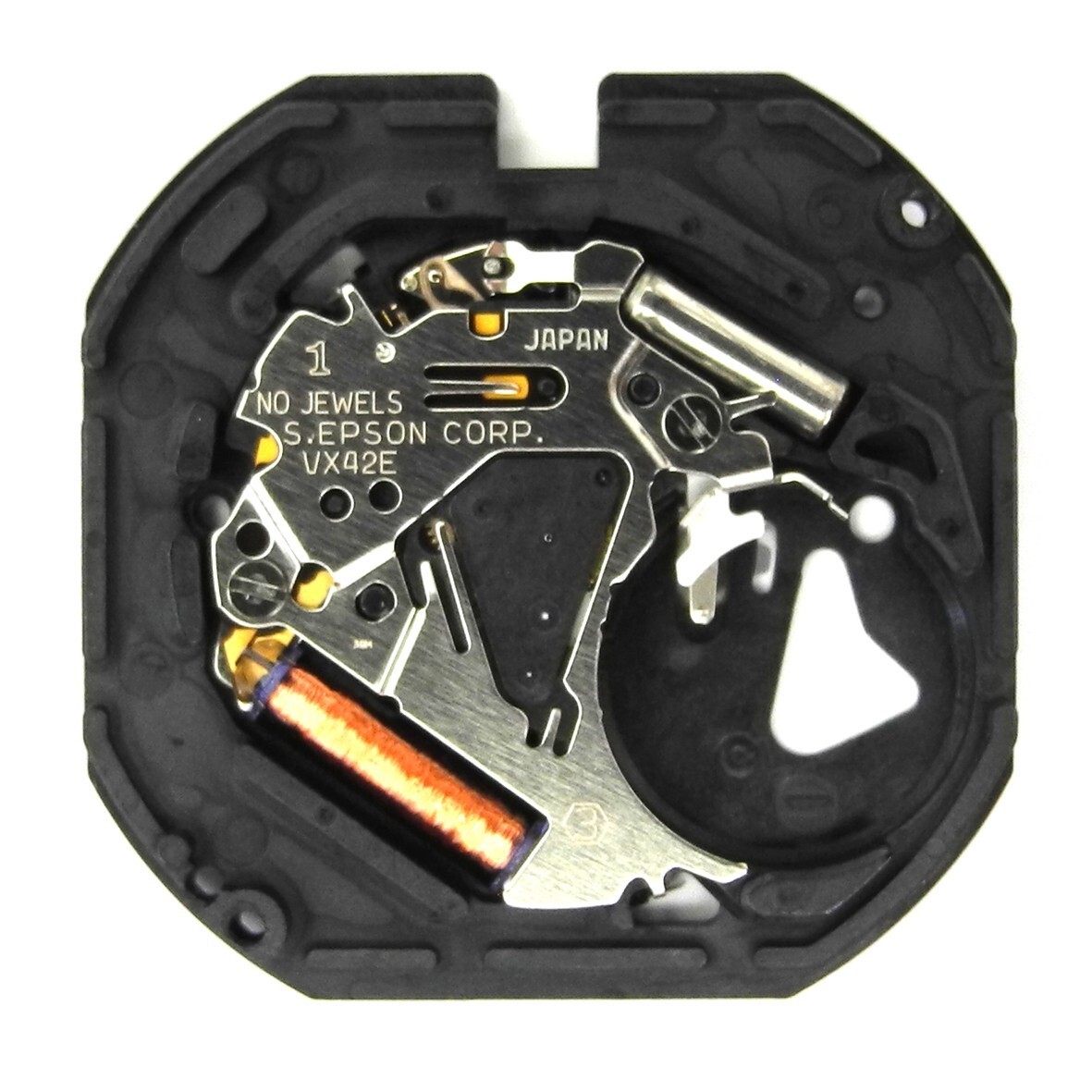 For Hattori VX42 at 3 O’Clock Seiko Quartz watch movement Date at 3/6′ 3 Hands